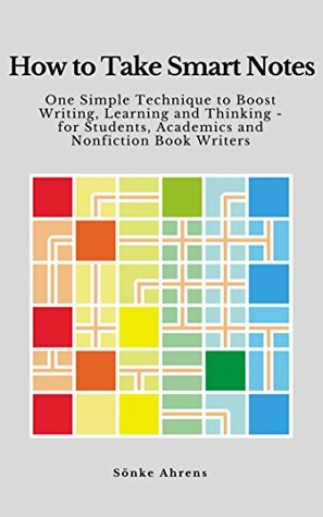 Book Cover for How To Take Smart Notes by Sonke Ahrens