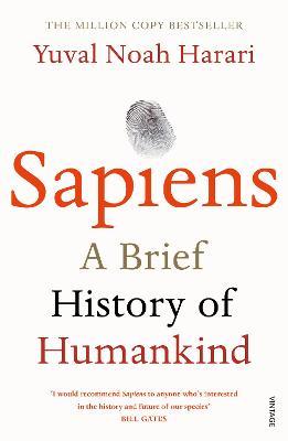Book Cover for Sapiens by Yuval Noah Harari