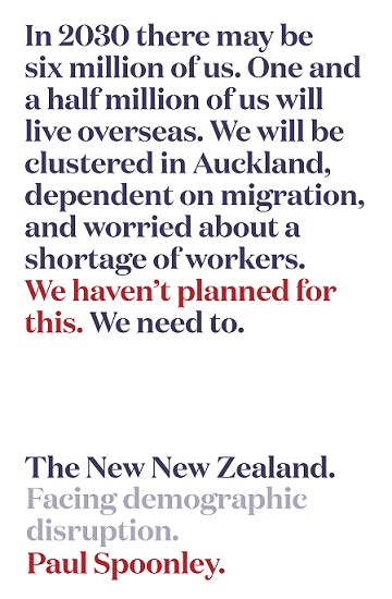 Book Cover for The New New Zealand by Paul Spoonley