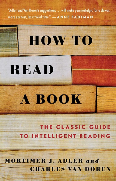 Book Cover for How to Read a Book by Mortimer Adler and Charles Van Doren