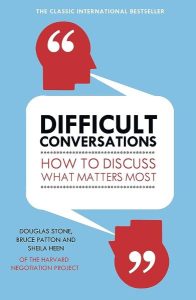 Book Cover for Difficult Conversations by Douglas Stone, Bruce Patton and Sheila Heen